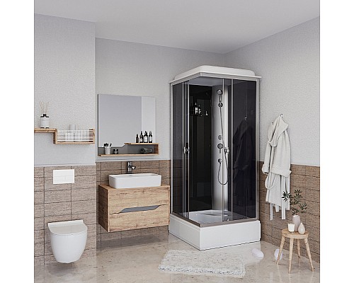 Душевая кабина Niagara Eco 90x90 E90/26Q/TN без гидромассажа