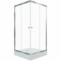 Душевой уголок Triton Вента-Хром 90х90 Щ0000049616 профиль Хром стекло прозрачное