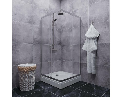 Душевой уголок Triton Вента-Хром 90х90 Щ0000049616 профиль Хром стекло прозрачное