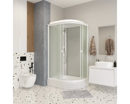 Душевая кабина Niagara Promo 110x80 L P110/80/26L/MT без гидромассажа