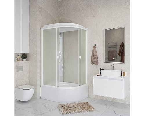 Душевая кабина Niagara Promo 90x80 L P90/80/40L/MT без гидромассажа