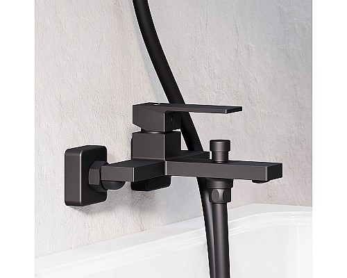 Смеситель для ванны Damixa Gala 531000300 Черный матовый