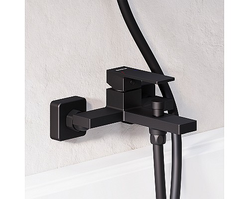 Смеситель для ванны Damixa Gala 531000300 Черный матовый