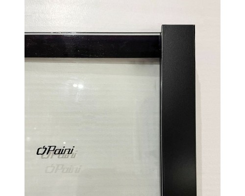 Душевая перегородка Paini 110 PAINI-WalkIN110G профиль Черный матовый стекло прозрачное