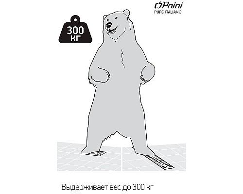 Душевой лоток Paini Harmony 750 CH750HC с Черной матовой решеткой