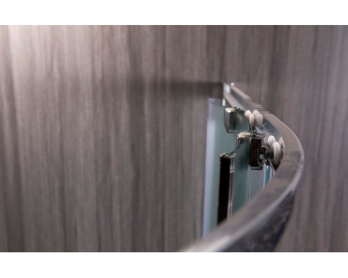 Душевой уголок Esbano ESR-8027A 120x80 R профиль Хром стекло рифленое