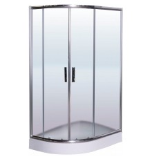 Душевой уголок Esbano ESR-8027A 120x80 R профиль Хром стекло рифленое