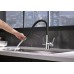 Смеситель для кухни Lemark Comfort Хром Черный