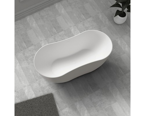 Ванна из искусственного камня Abber Stein 170x80 AS9604 без гидромассажа