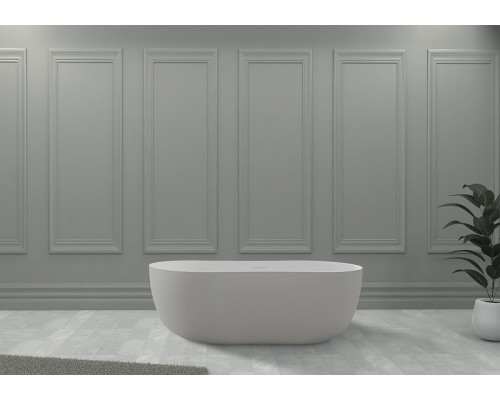 Ванна из искусственного камня Abber Stein 170x80 AS9604 без гидромассажа