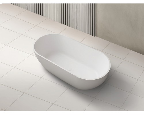 Ванна из искусственного камня Abber Stein 170x75 AS9613-1.7 без гидромассажа