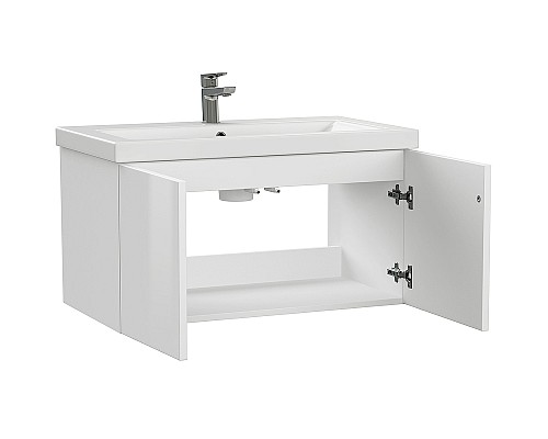 Тумба под раковину Cersanit Colour 80 SP-SZ-COL-CM/COL/80 подвесная Белая