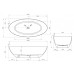 Ванна из искусственного камня Abber Stein 180x85 AS9625-1.8 без гидромассажа