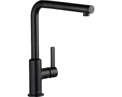 Смеситель для кухни Kludi L-ine S 408513975 Черный матовый
