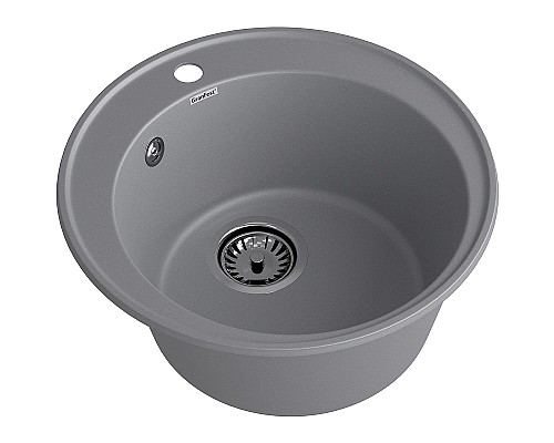 Кухонная мойка GranFest Quarz GF-Z08 Темно-серая