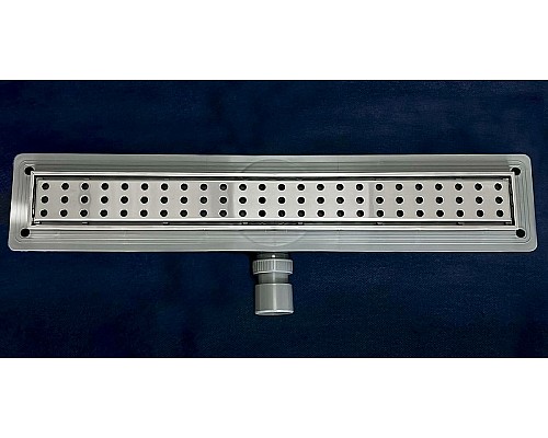 Душевой лоток Ctesi Way Round 70 BK4024240 с решеткой Хром