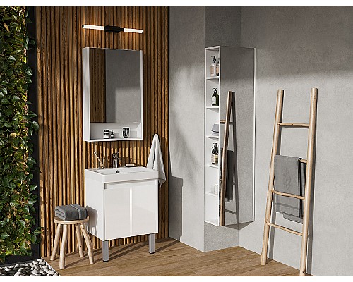 Тумба под раковину Aquaton Сканди Doors 55 1A278801SD010 Белая Тумба под раковину Aquaton Сканди Doors 55 1A278801SD010 Белая