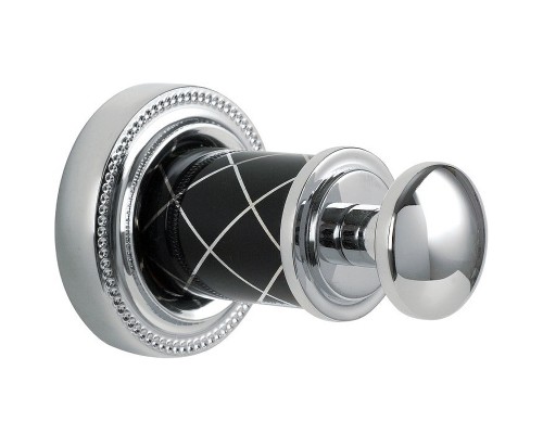 Крючок Boheme Murano 10906-B-CR Хром Черный