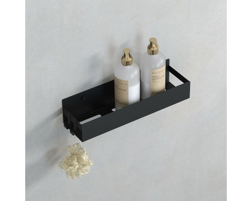 Металлическая полка Boheme Q 10965-B Черная матовая