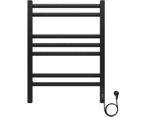 Электрический полотенцесушитель Aquatek Поларис П7 500x700 AQ EL KO0770BL Черный муар