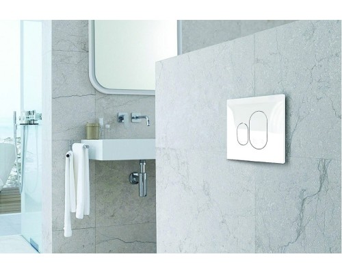 Инсталляция beWash BW74 K500RZVP0100PK000000 для унитаза с клавишей смыва Хром глянцевый