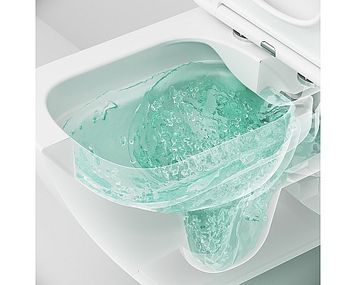 Унитаз AM.PM Spirit V2.0 Square FlashClean C701701SC подвесной с сиденьем микролифт