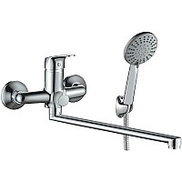 Смеситель для ванны WesnaArt Ocean OCE12-320 универсальный Хром