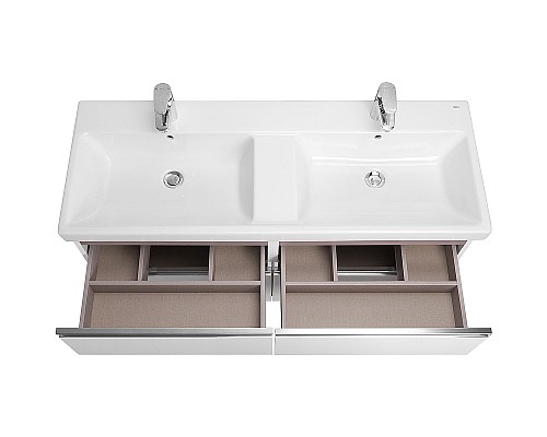 Тумба под раковину Roca The Gap 120 ZRU9307637 подвесная Белый глянец