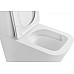 Унитаз компакт Abber Rechteck AC1210TMW Белый матовый с бачком и сиденьем Микролифт