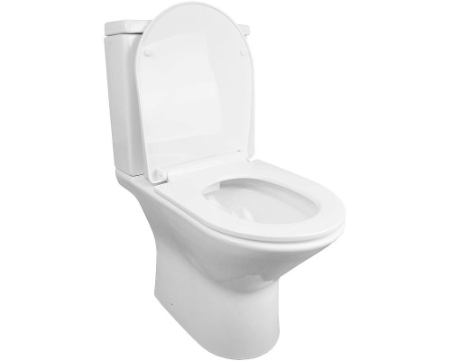 Унитаз компакт Azario Fretta New с бачком и сиденьем Микролифт