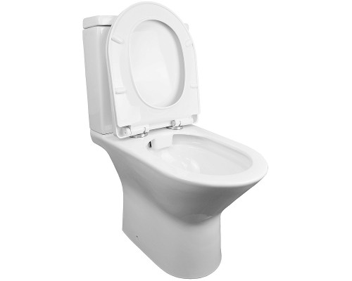 Унитаз компакт Azario Fretta New с бачком и сиденьем Микролифт