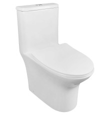 Унитаз моноблок Azario Sente AZ-8614 с бачком и сиденьем Микролифт