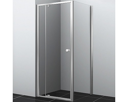 Душевой уголок WasserKRAFT Aula 100х90 11P22 профиль Хром стекло прозрачное