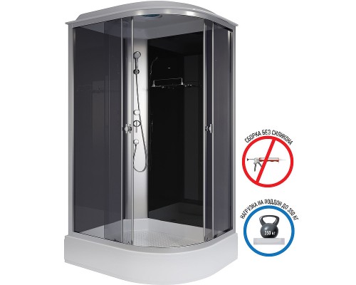 Душевая кабина Niagara Eco 120x80 L без гидромассажа