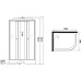 Душевая кабина Niagara Eco 120x80 L без гидромассажа