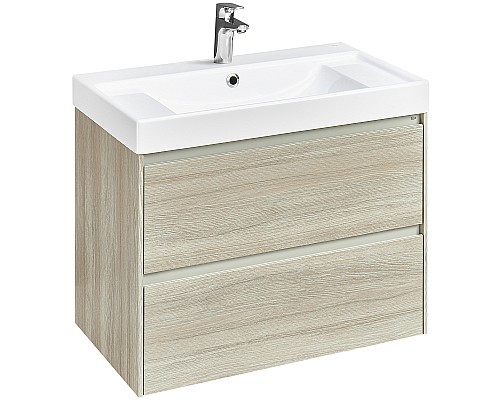 Тумба под раковину Roca Ona 80 A857630512 подвесная Светлый дуб