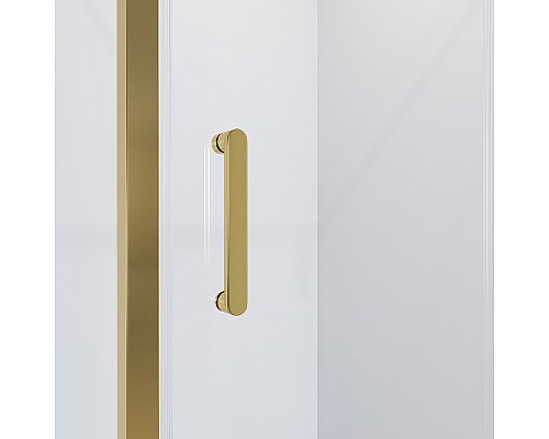 Душевая дверь Niagara Nova 90 NG-42-9AG профиль Холодное золото стекло прозрачное