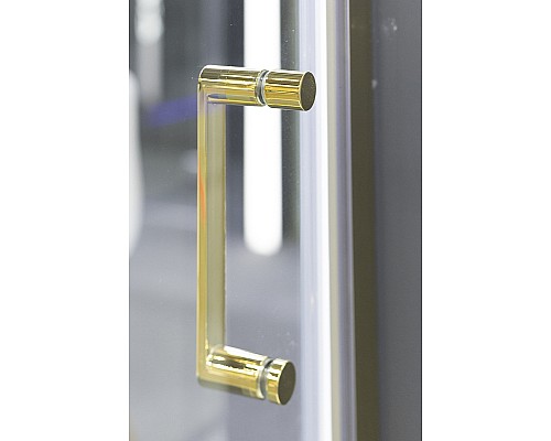 Душевая дверь Niagara Nova 90 NG-42-9AG профиль Холодное золото стекло прозрачное