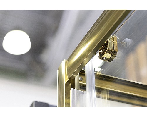Душевая дверь Niagara Nova 90 NG-42-9AG профиль Холодное золото стекло прозрачное