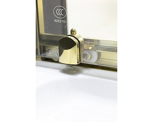 Душевая дверь Niagara Nova 90 NG-42-9AG профиль Холодное золото стекло прозрачное