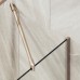 Шторка на ванну Maybah Glass 300x1400 в узком профиле Бронза стекло сатиновое