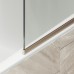 Шторка на ванну Maybah Glass 300x1400 в узком профиле Бронза стекло сатиновое