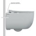 Комплект унитаза Berges Ventas с инсталляцией Atom Line с сиденьем Микролифт и Черной Soft touch клавишей смыва