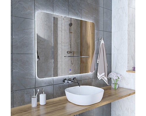 Зеркало Grossman Elegans-промо 100 17100801 с подсветкой с сенсорным выключателем