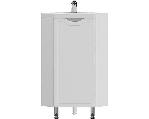 Тумба под раковину Corozo Мирра 40 SD-00001642 угловая Белая