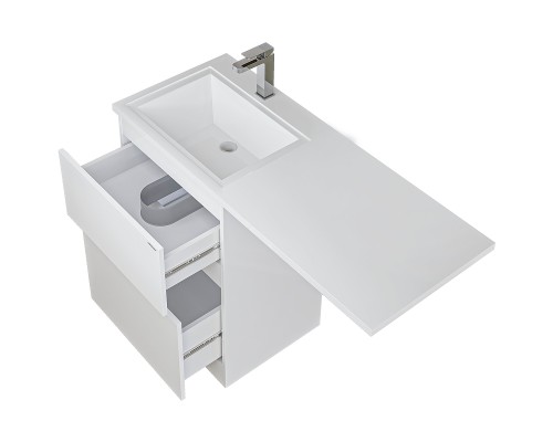 Раковина Grossman Marko Марсал 120 L 5217121 на стиральную машину Белая