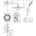 Душевая система Hansgrohe Crometta E Хром