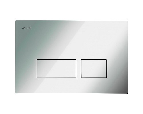 Комплект унитаза с инсталляцией AM.PM Spirit V2.0 FlashClean IS47051.701700MB с сиденьем Микролифт и клавишей смыва Хром глянцевый