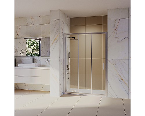 Душевая дверь RGW Classic CL-111 80 410911108-11 профиль Хром стекло прозрачное