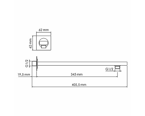 Душевая система WasserKRAFT Weida A3151.268.090.116.271.087.103 Хром